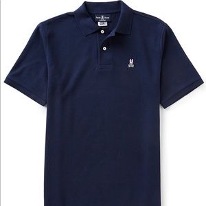 Psycho Bunny Classic Short-Sleeve Solid Polo Shirt